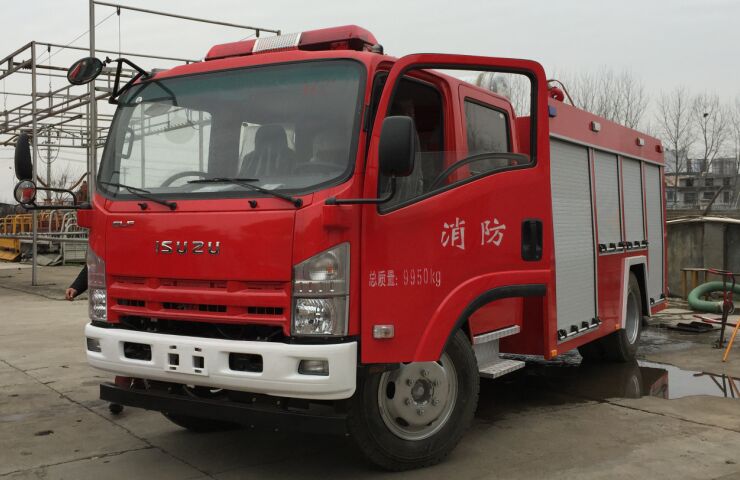 3噸4噸五十鈴慶鈴消防車